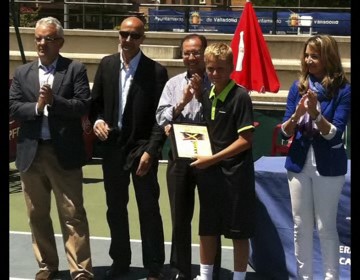 Imagen de El joven tenista Nicola Kuhn se ha proclamado campeón de España en Alevín