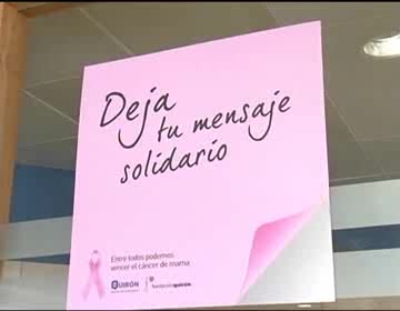 Imagen de El Grupo Quirón realizó una concentración en apoyo a la lucha contra el cáncer de mama