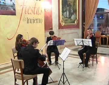 Imagen de El Cuarteto de Cuerda Clave actuó en las XXXIII Fiestas de Invierno del Casino