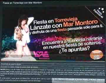 Imagen de Mar Montoro y Los 40 Viajes organizan fiesta para solteros en Torrevieja
