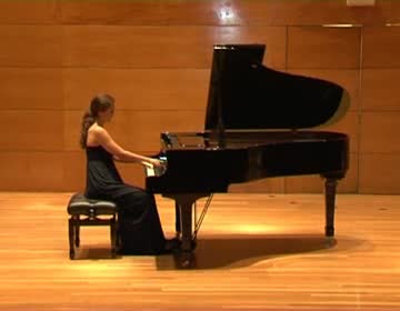 Imagen de Cristina Cámara Rovira interpretó un excelente recital de piano en el Palacio de la Música