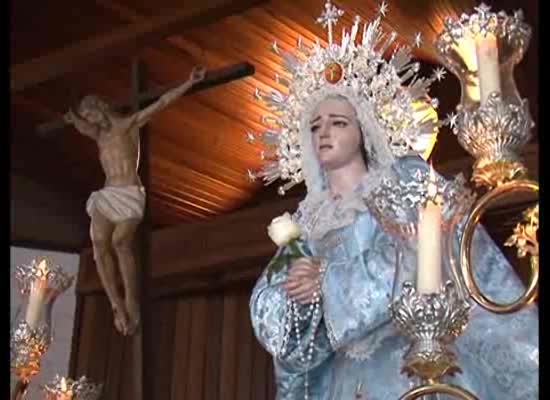 Imagen de La Virgen de la Estrella, Reina de los Ángeles sale en procesión con motivo de su onomástica