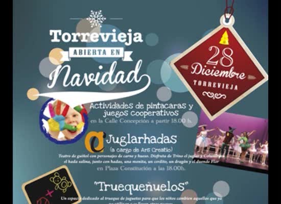 Imagen de Los sábados 28 de diciembre y 4 de enero, Torrevieja abierta en navidad