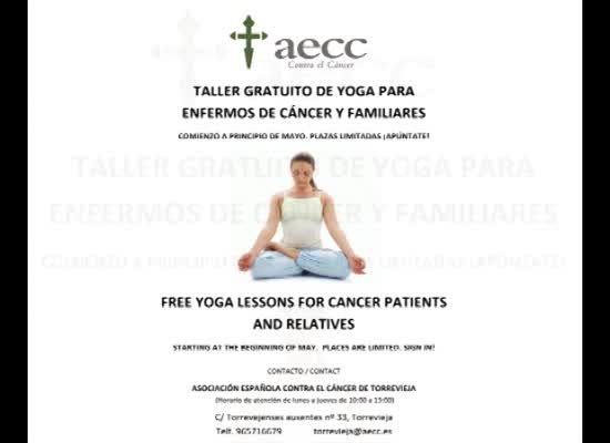 Imagen de La AECC en Torrevieja pondrá en marcha en mayo un taller de yoga