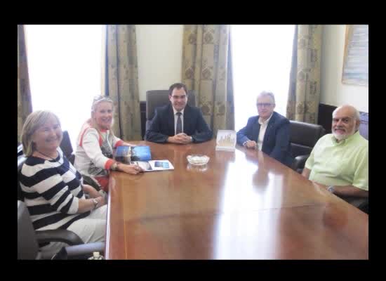 Imagen de Diputación se reúne con rotarios de Torrevieja para colaborar con la asociación de alzheimer