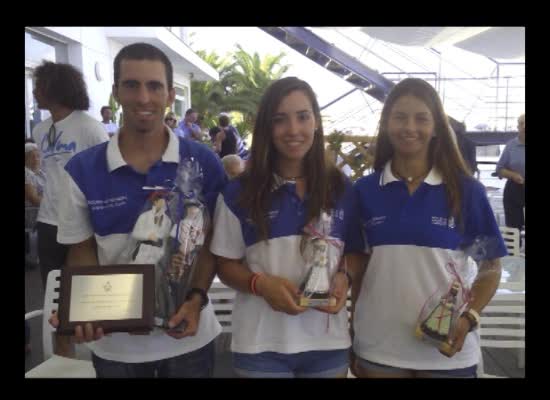 Imagen de Tres regatistas del RCN Torrevieja, medalla en el Campeonato de España Clase Europa