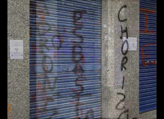 Imagen de IU denunciará ante Guardia Civil pintadas en el local donde se reúnen con otros colectivos