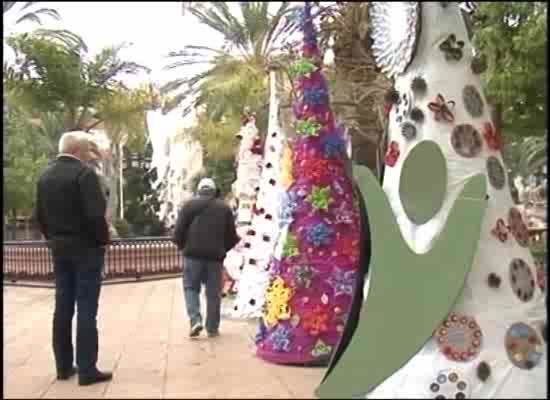 Imagen de Una exposición de árboles navideños decorará la plaza de la Ermita del 5 de diciembre al 6 de enero