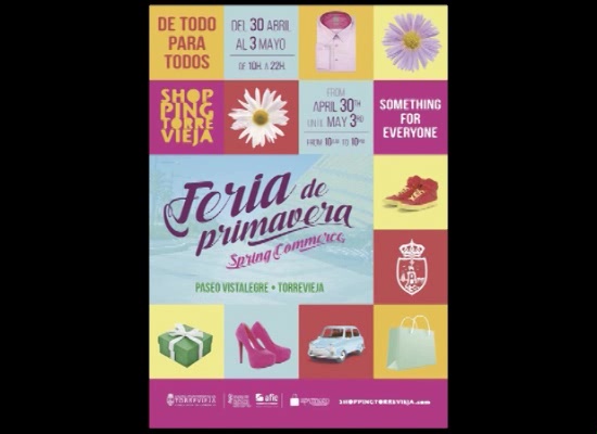 Imagen de Torrevieja acogerá la I Feria de Primavera del Comercio del 30 de abril al 3 de mayo