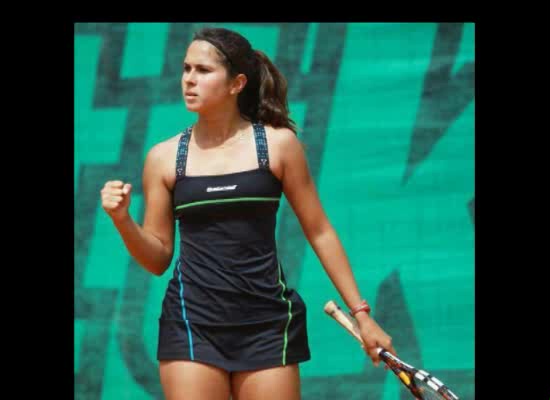 Imagen de Una tenista del CT Torrevieja en el Grand Slam junior parisino