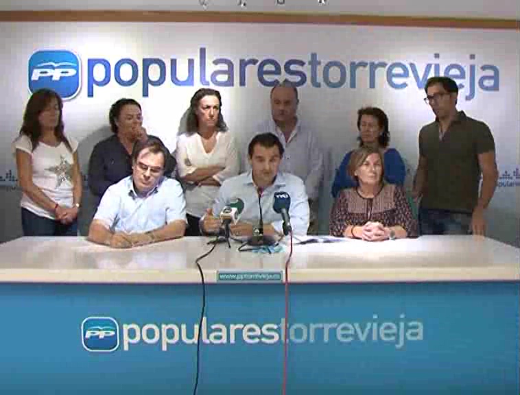 Imagen de El PP propone un pacto local por el Turismo que defienda en común el nombre de Torrevieja