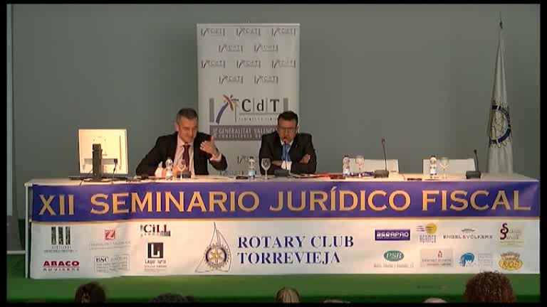 Imagen de Celebrado el XII Seminario Jurídico Fiscal del Rotary Club Torrevieja
