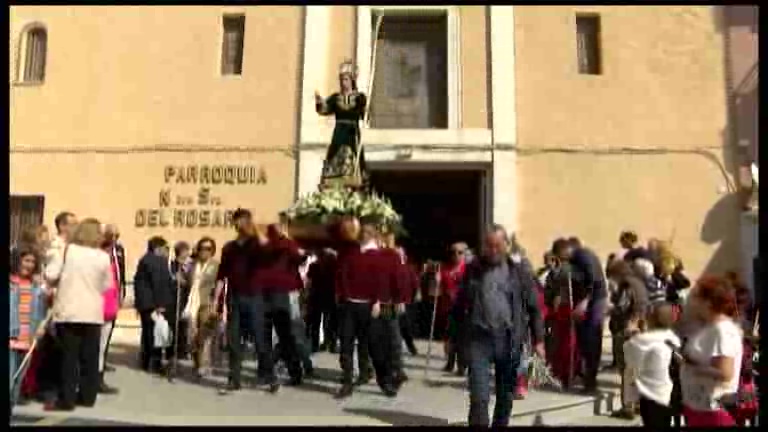 Imagen de Cientos de personas participaron en la tradicional bendición de palmas el Domingo de Ramos