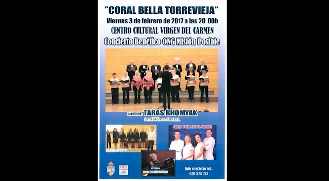 Imagen de La coral bella Torrevieja se solidariza con la labor de la ONG Misión Posible