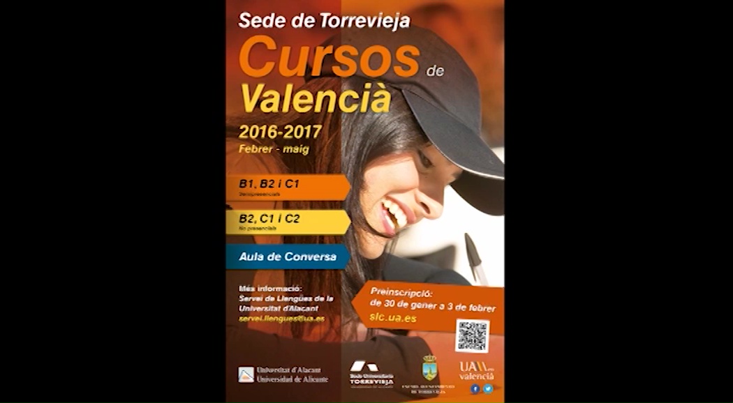 Imagen de La UA abre el plazo de preinscripción para los cursos de valenciano en Torrevieja