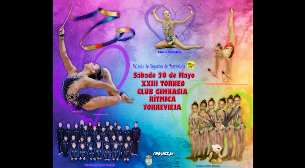 Imagen de El Palacio de Deportes acoge el 20 de mayo el XXIII Torneo Ciudad de Torrevieja de gimnasia rítmica