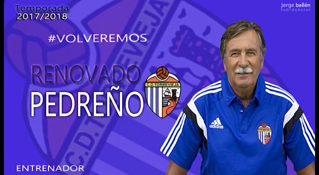 Imagen de El Club Deportivo Torrevieja confirma la continuidad de Antonio Pedreño