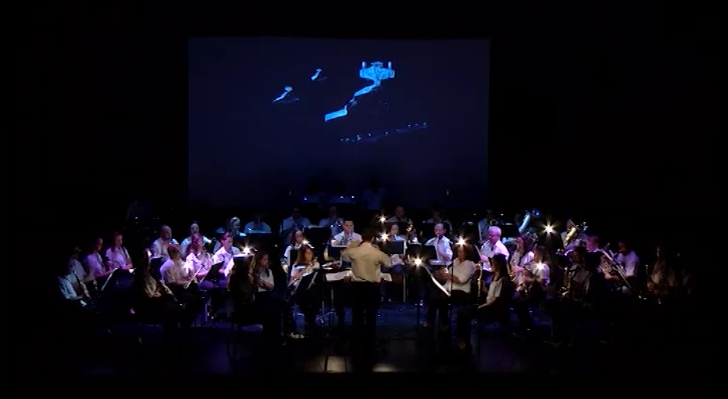 Imagen de Un concierto...de película, con la sociedad musical ciudad de Torrevieja Los Salerosos