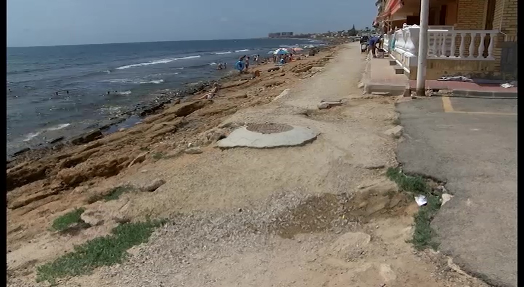 Imagen de Se inician las obras de reparación de la fachada litoral de San Roque