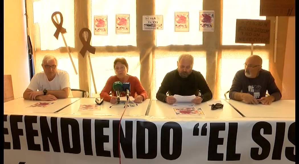 Imagen de Los pensionistas anuncian nuevas movilizaciones en la comarca