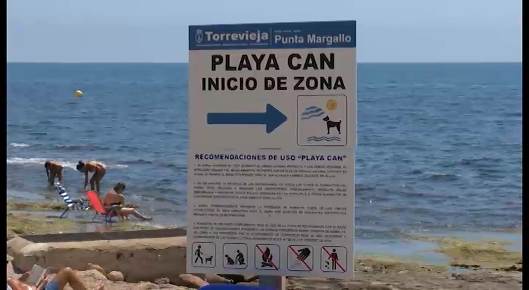 Imagen de Vuelven a arrancar, y ya es la segunda vez, la nueva señalítica de playas caninas