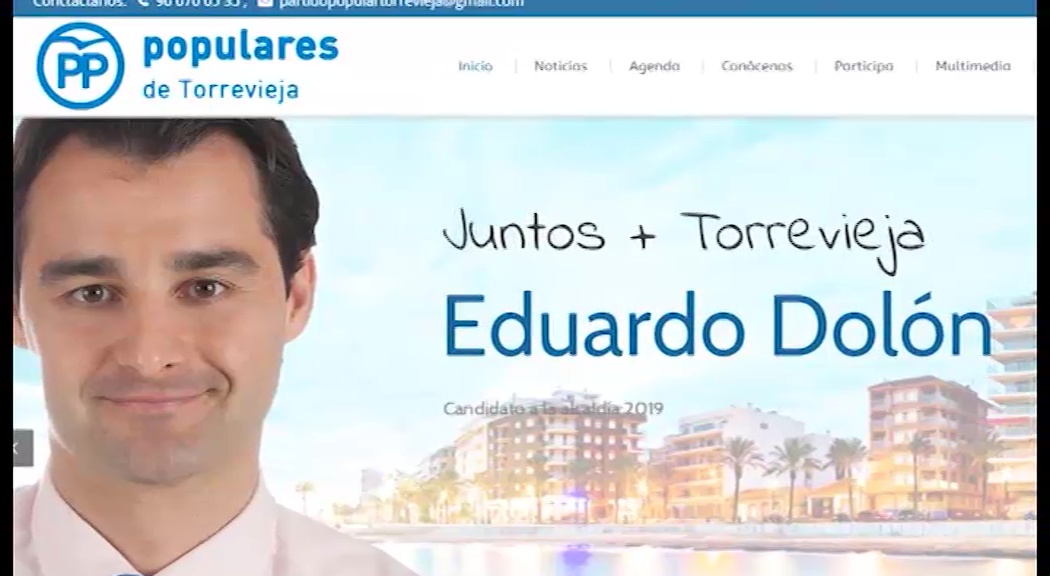 Imagen de El PP presenta su renovada página web