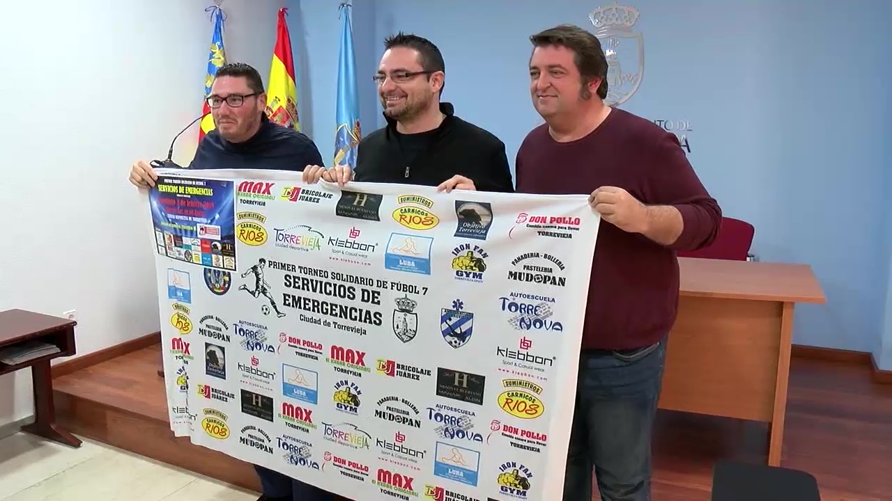 Imagen de I Torneo benéfico de fútbol 7 «Servicio de emergencias ciudad de Torrevieja»