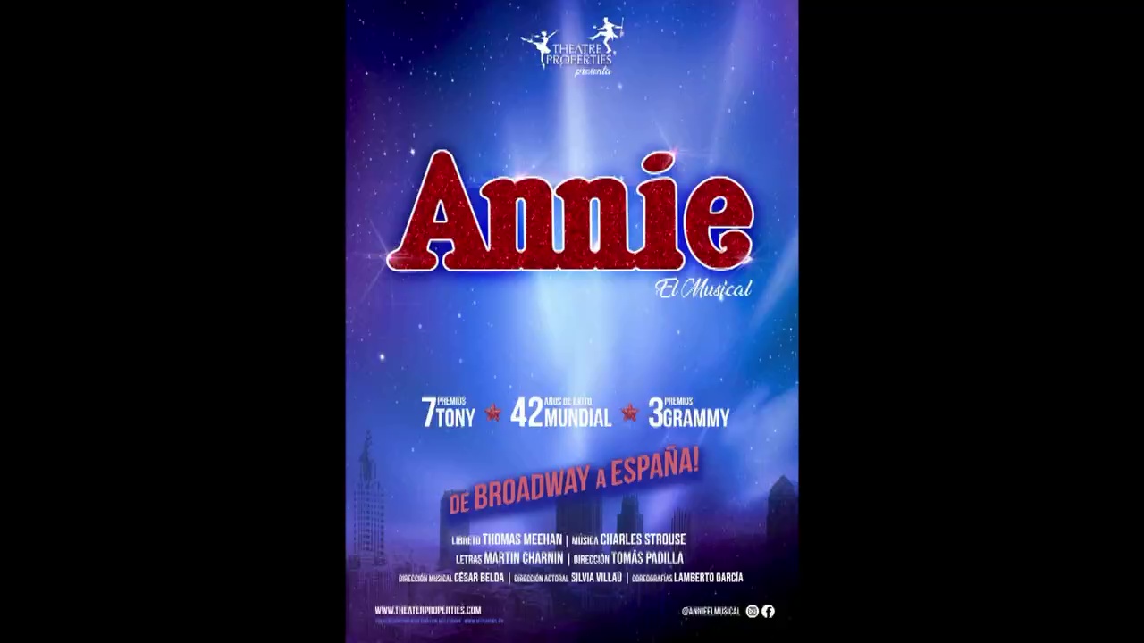 Imagen de Annie, el musical, llegará al auditorio de Torrevieja el 27 de diciembre