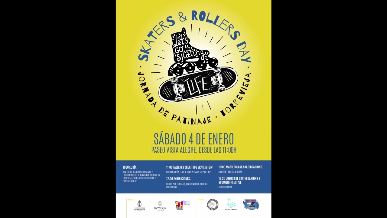 Imagen de Skaters & Rollers Day, el 4 de enero en Torrevieja