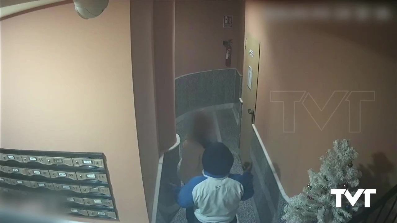 Imagen de Una cámara de seguridad, clave para esclarecer el atraco a una mujer en un portal de Torrevieja