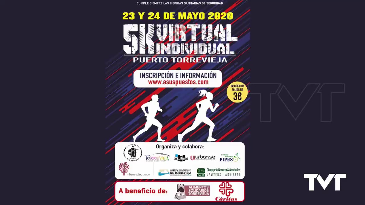 Imagen de Torrevieja acoge una carrera virtual y solidaria el próximo 23 y 24 de mayo