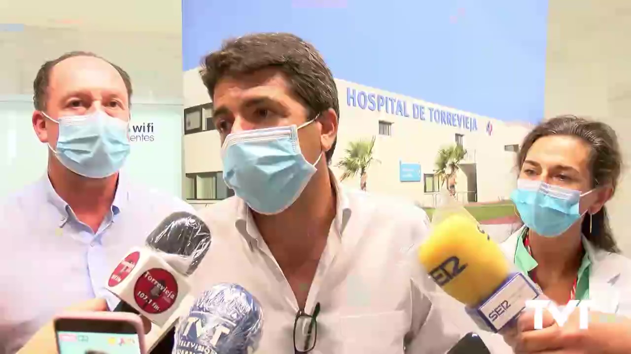 Imagen de El presidente de la Diputación reclama al Consell la no reversión del Hospital de Torrevieja