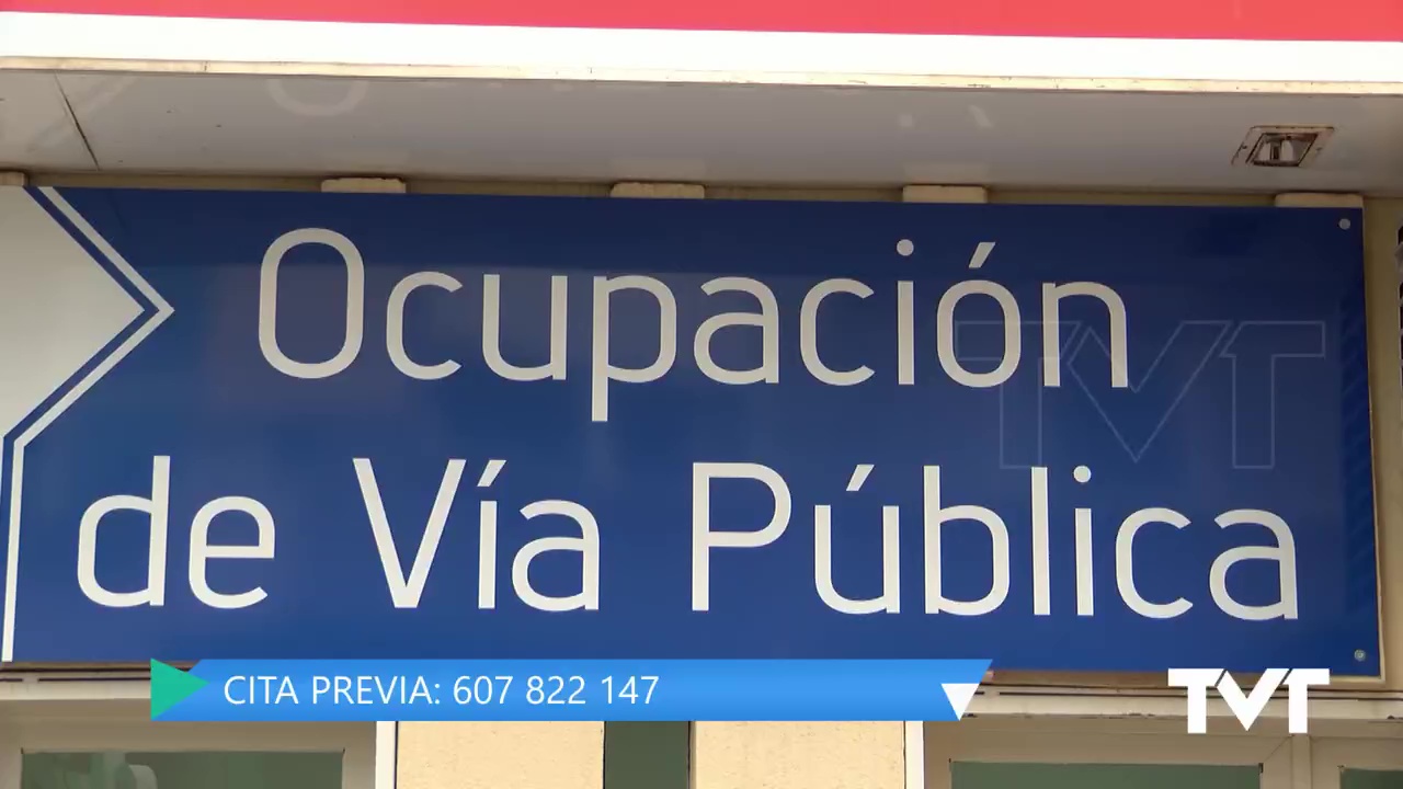 Imagen de Ocupación de vía pública abre nueva oficina en el centro de Torrevieja