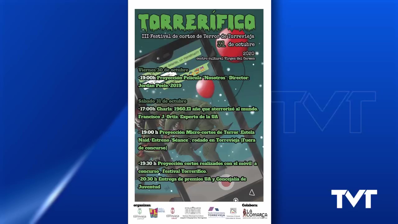 Imagen de Juventud organiza el festival de cortos de cine de terror «Torrerífico»