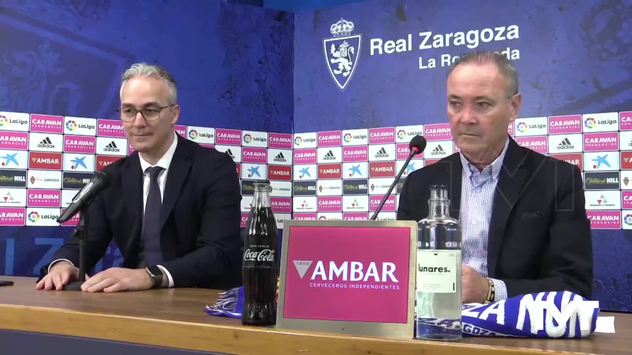Imagen de Juan Ignacio Martínez, nuevo entrenador del Real Zaragoza