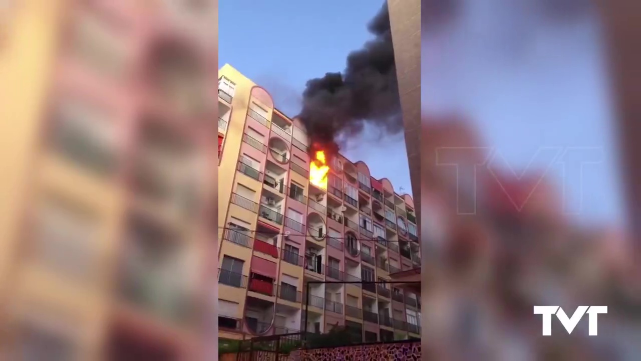 Imagen de Incendio en una vivienda ubicada en calle La Loma de Torrevieja