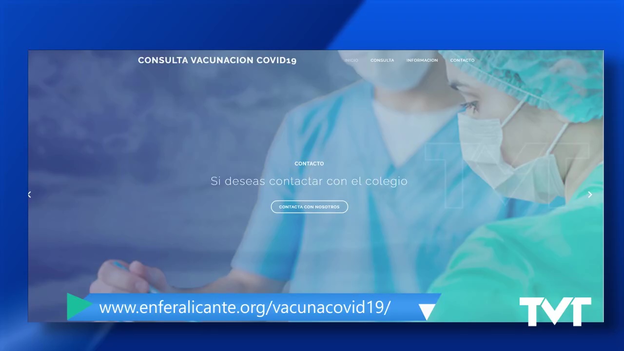 Imagen de El Colegio de Enfermería de Alicante pone en marcha una web de información sobre la vacunación