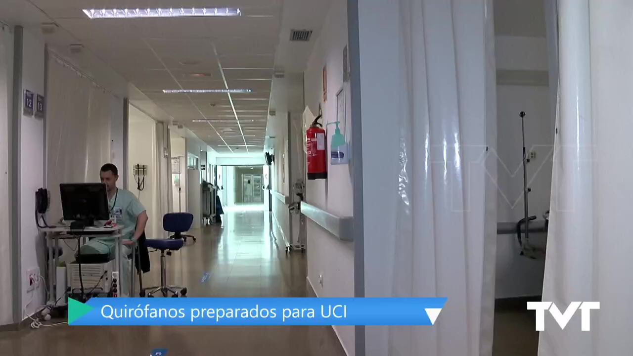 Imagen de El Hospital de Torrevieja prepara los quirófanos para utilizarlos como UCI si fuera necesario