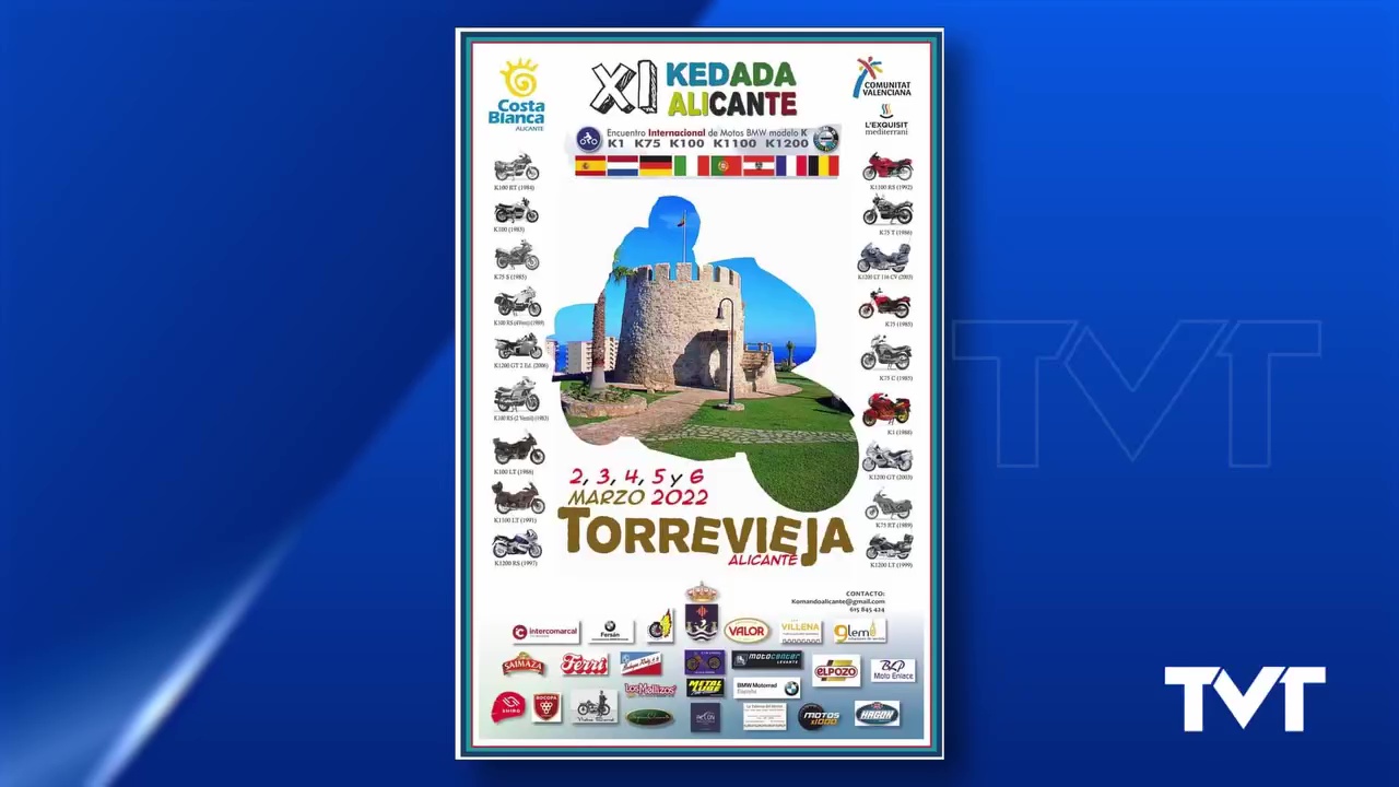 Imagen de La VI «Kedada» Internacional de motos K de BMW se celebrará en Torrevieja