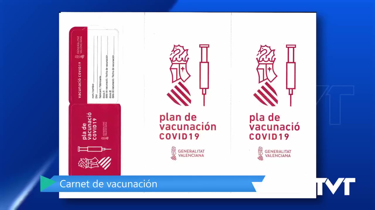 Imagen de Nuevo carnet de vacunación con datos sobre el tipo de inmunización recibida