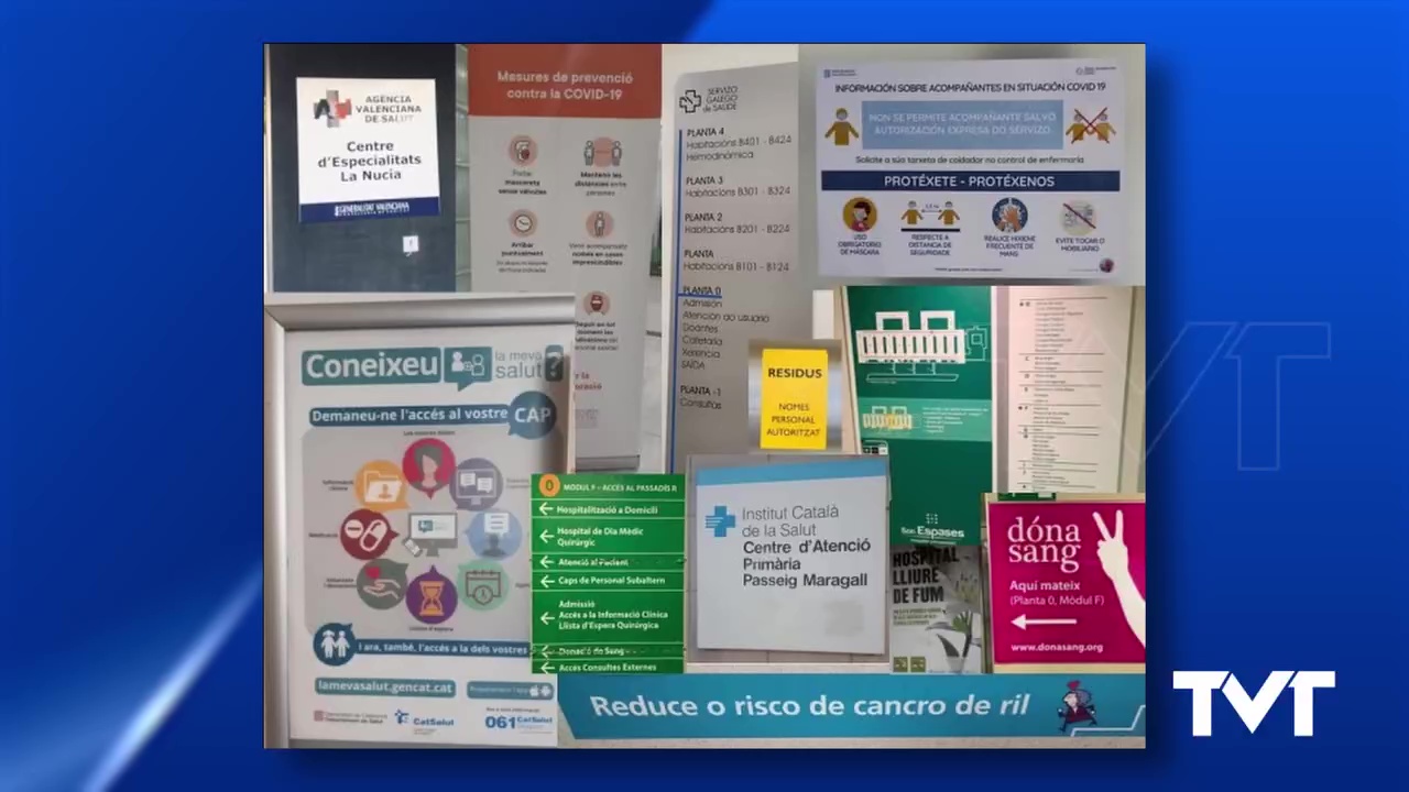 Imagen de Hablamos Español consigue que se incluya el español en la cartelería de un centro de salud