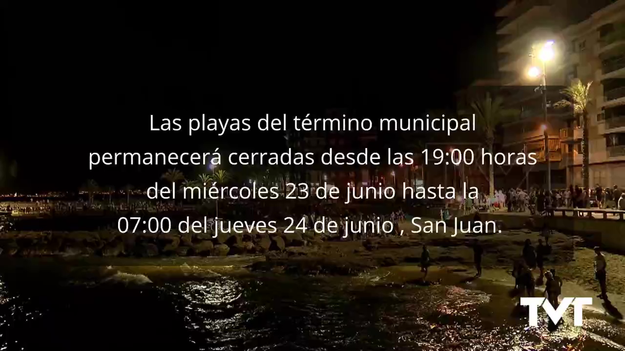 Imagen de Torrevieja cerrará sus playas en la noche de San Juan