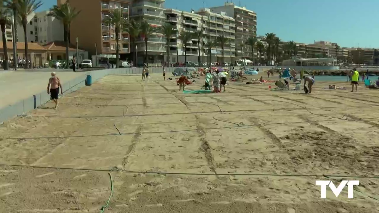 Imagen de Comienza el servicio de controladores de playas y paseos en Torrevieja