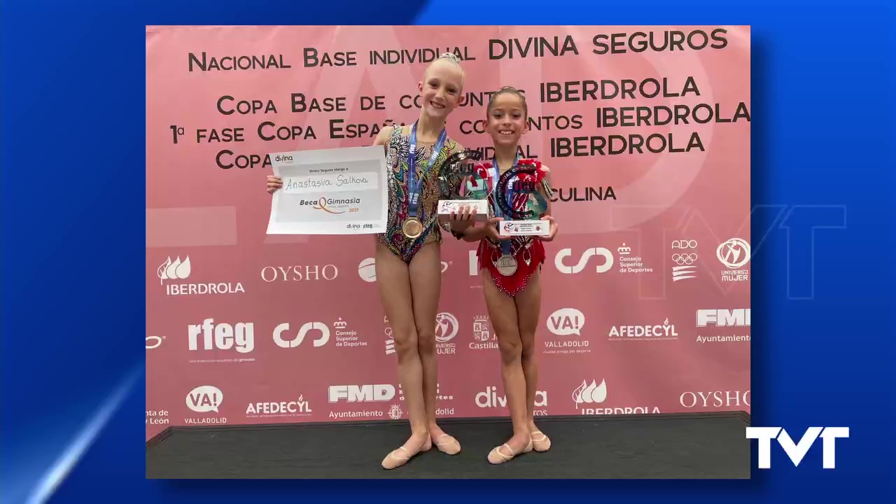 Imagen de Oro y Plata para dos gimnastas torrevejenses en el Camp. España Base individual