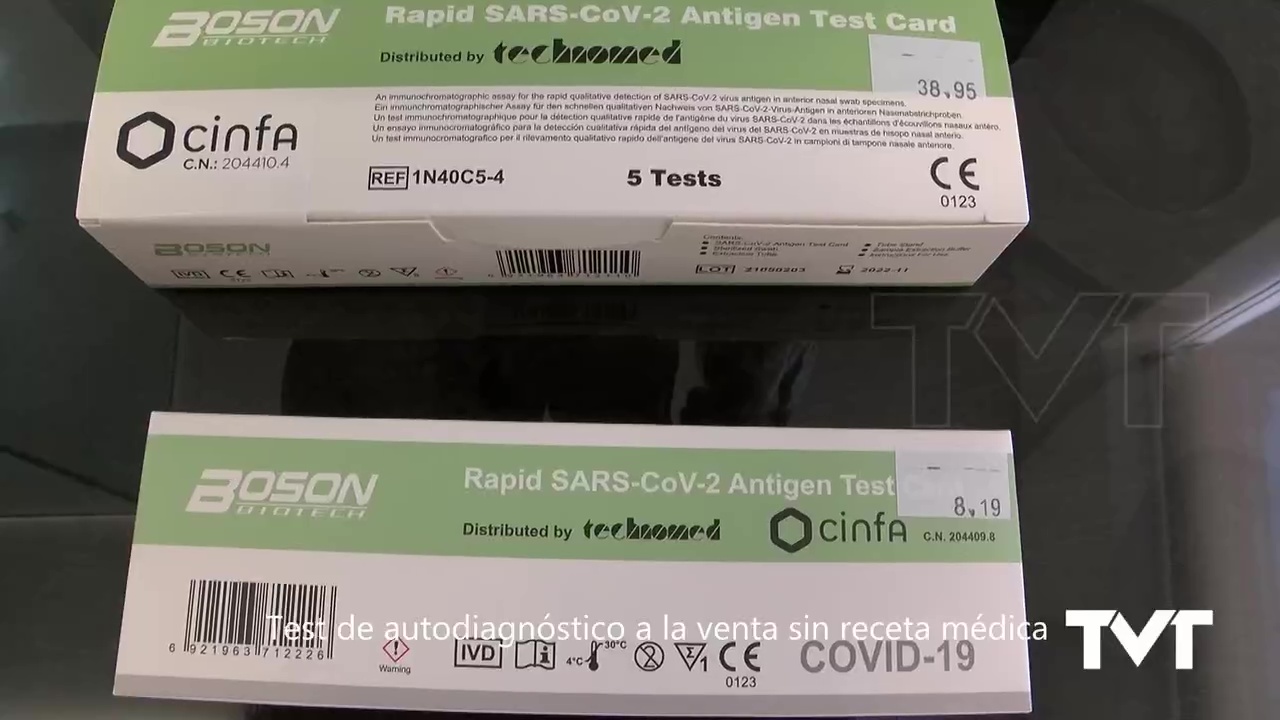 Imagen de Los test de autodiagnóstico sin receta médica ya se pueden encontrar en farmacias de Torrevieja