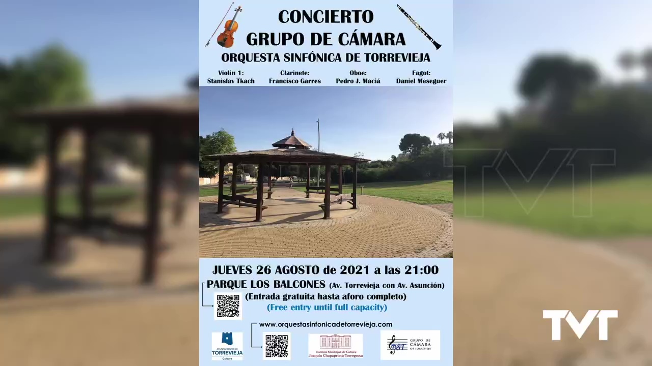 Imagen de Concierto gratuito del Grupo de Cámara de la Orquesta Sinfónica de Torrevieja