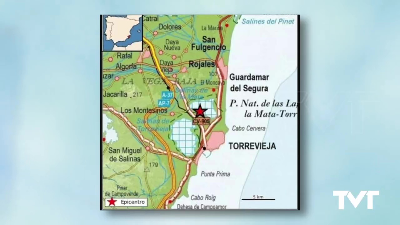 Imagen de Nuevo movimiento sísmico en Torrevieja