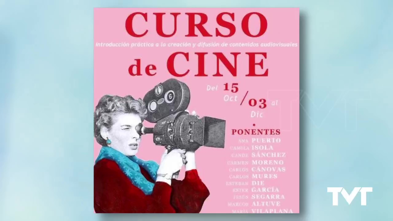Imagen de Curso de cine en Torrevieja del 15 de octubre al 3 de diciembre