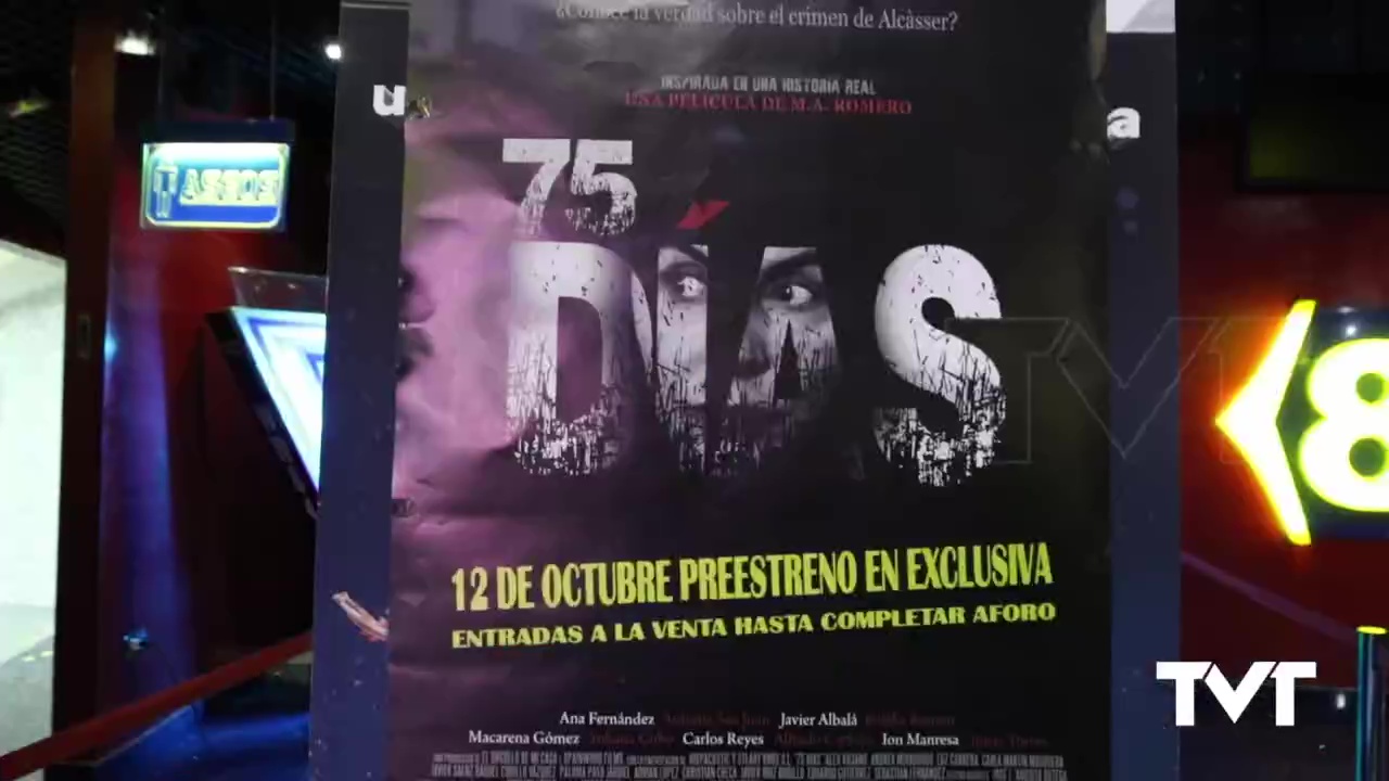 Imagen de Actores y actrices de primera línea en el preestreno en Torrevieja de la película 75 DÍAS