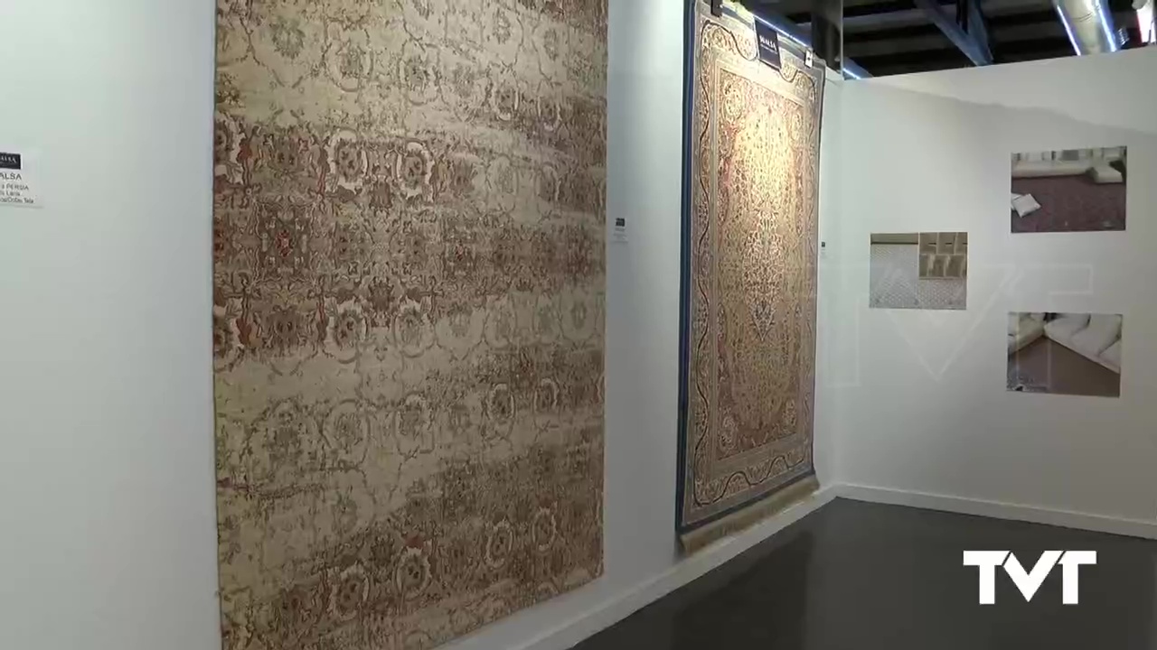 Imagen de Piezas únicas de alfombra y moqueta de Crevillente se exponen en la Sala Vista Alegre